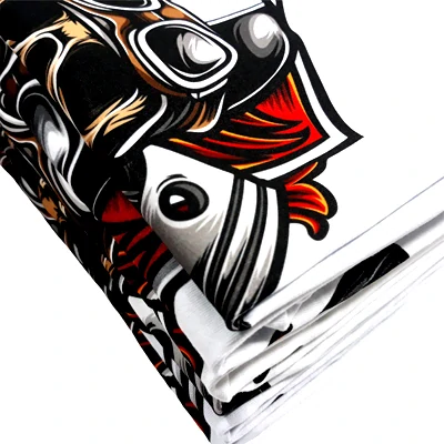 pánské tričko Ohnivá lebka