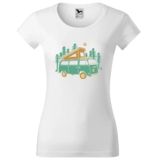 Hippies tričko dámské Obytňák