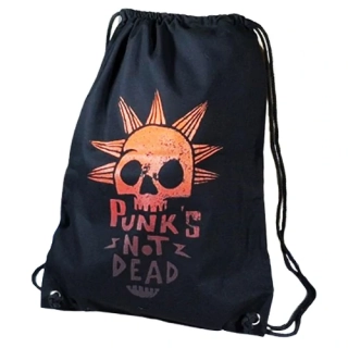 Vak na záda s kapsou Punk's not dead