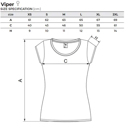 Rozměry trička Hippie auto.